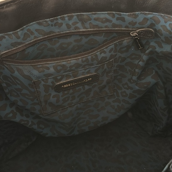 Rebecca Minkoff Black Cowhide Leather Black Bag - Picture 3 of 6